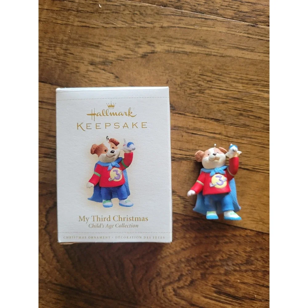 2006, CHILD'S THIRD CHRISTMAS, HALLMARK KEEPSAKE ORNAMENT